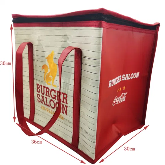 Promotional Kids 6 Can Ice Cool Bag Custom Printed Food Cooling Bag Small Non